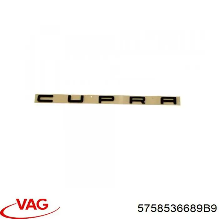 5758536689B9 VAG Решітка радіатора