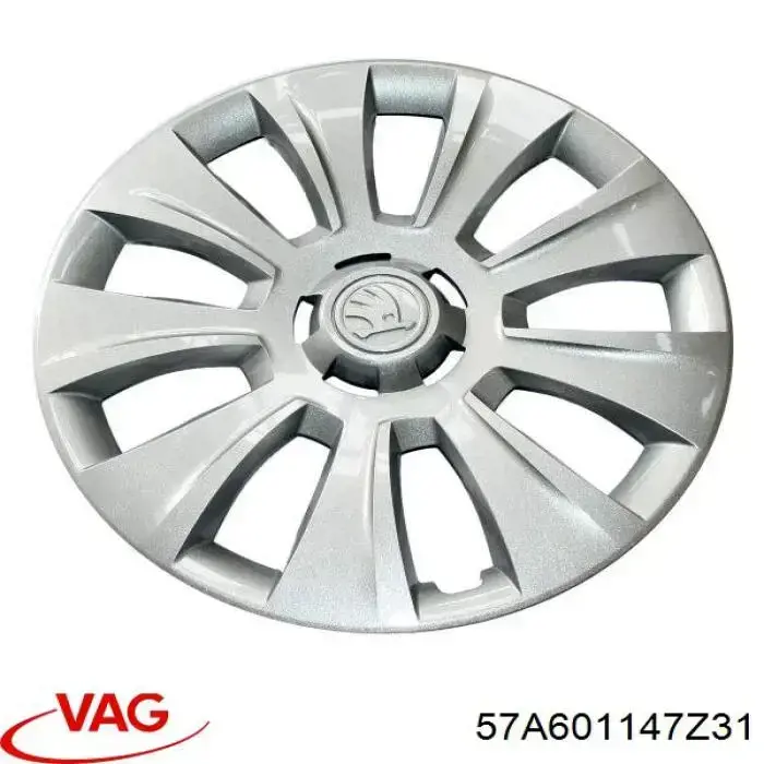 Ковпаки на диски VAG 57A601147Z31 ціна, від 87.49 USD