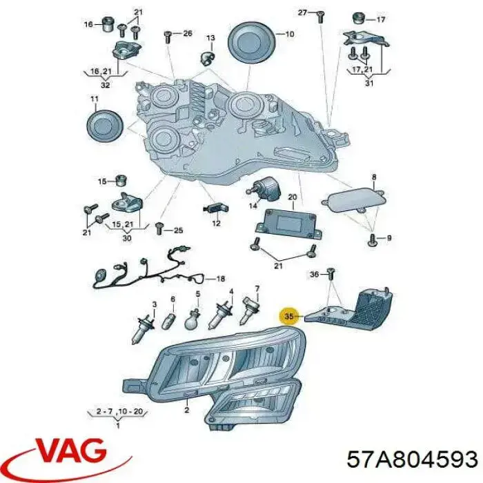  57A804593 VAG