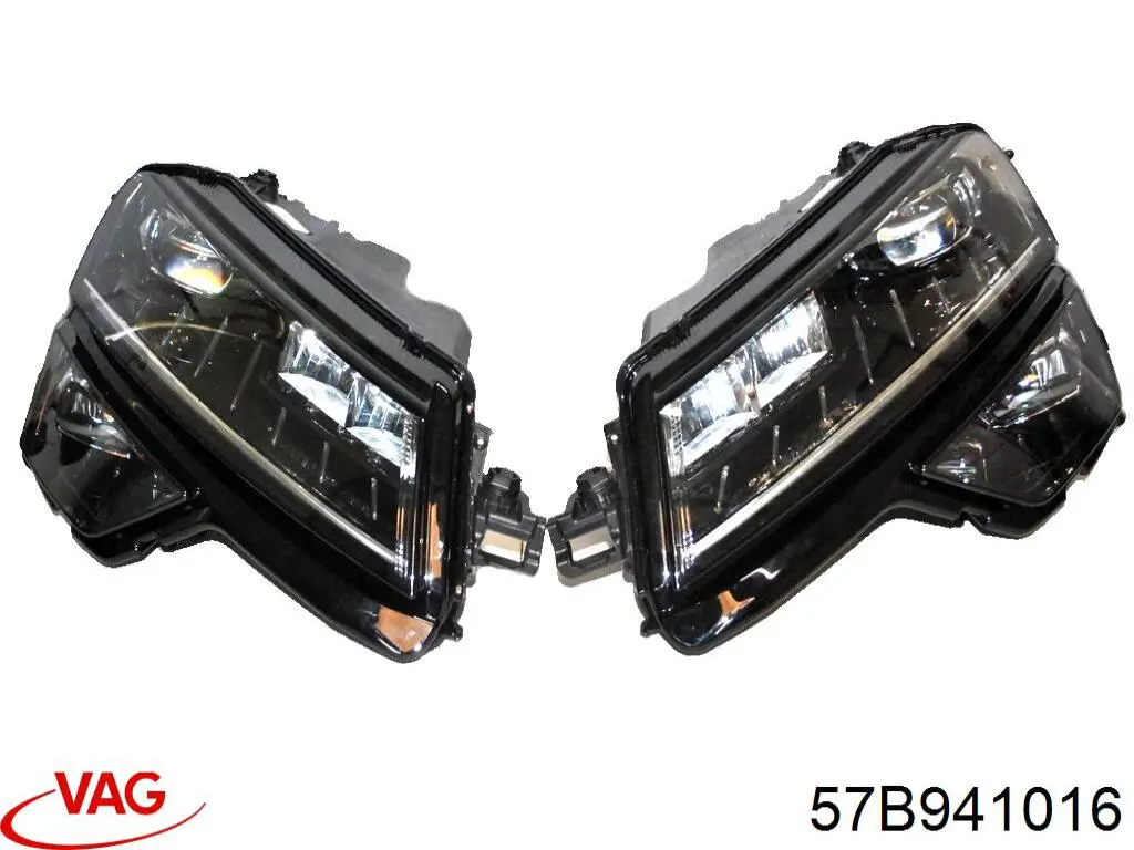 Фара правая VAG 57B941016 ціна, від 212.26 USD
