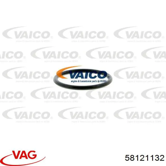 Фланець системи охолодження (трійник) VAG 58121132 ціна, від 3.56 USD