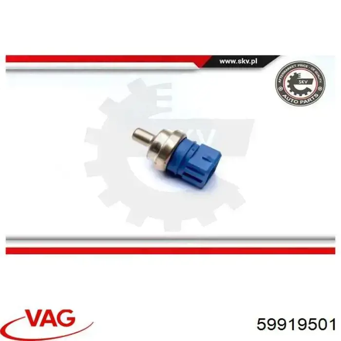 Термодатчик охолоджуючої рідини VAG 59919501 ціна, від 6.33 USD