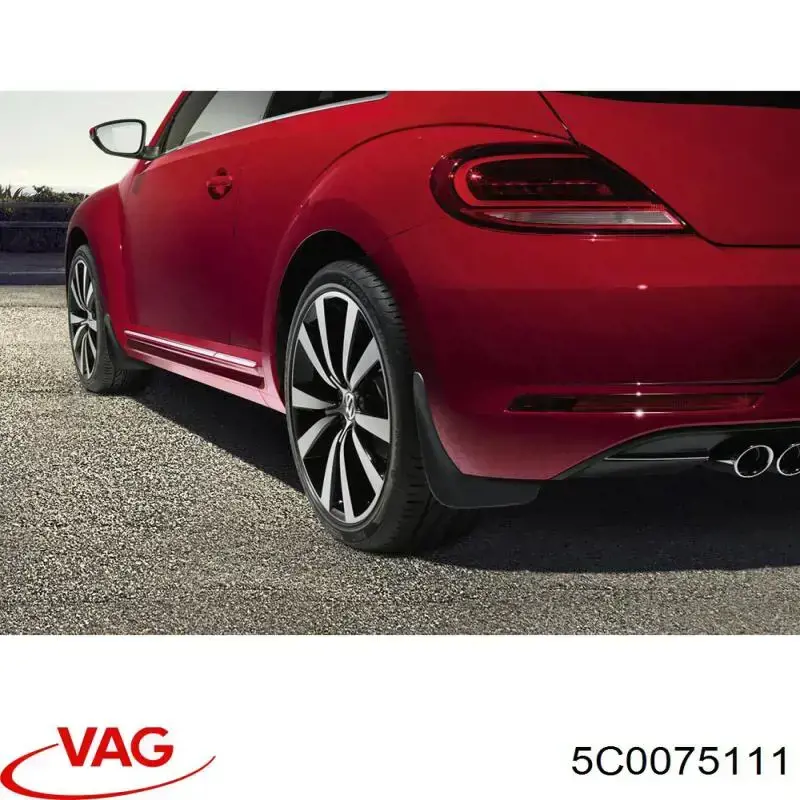 Купити 5C0075111 VAG Бризковики передніх коліс