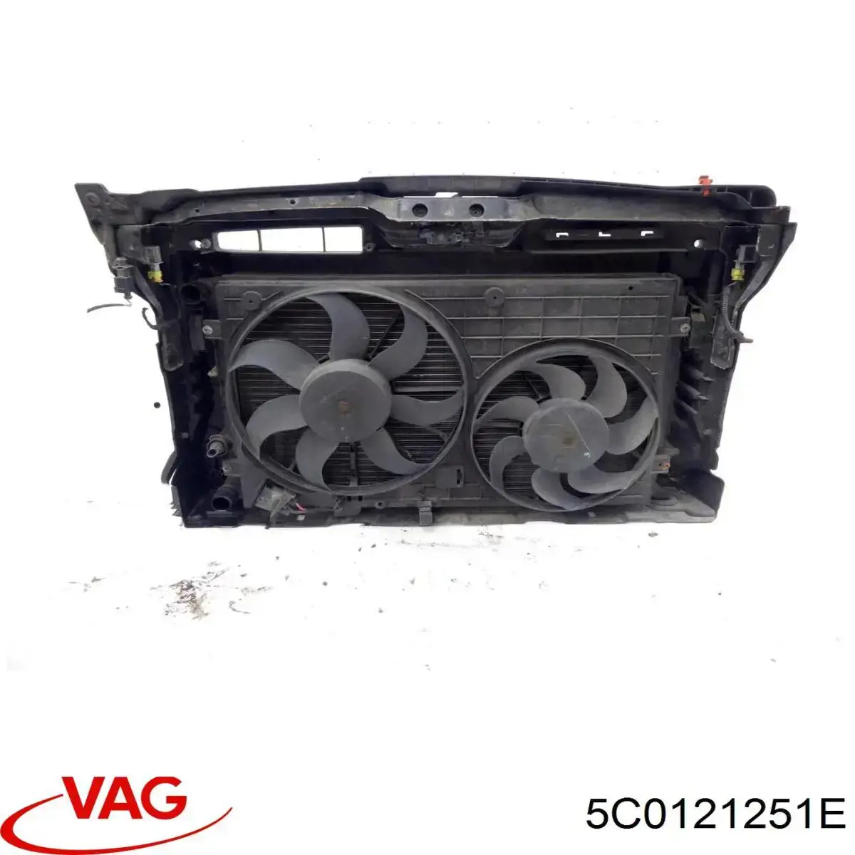 Радіатор основний VAG 5C0121251E ціна, від 47.69 USD