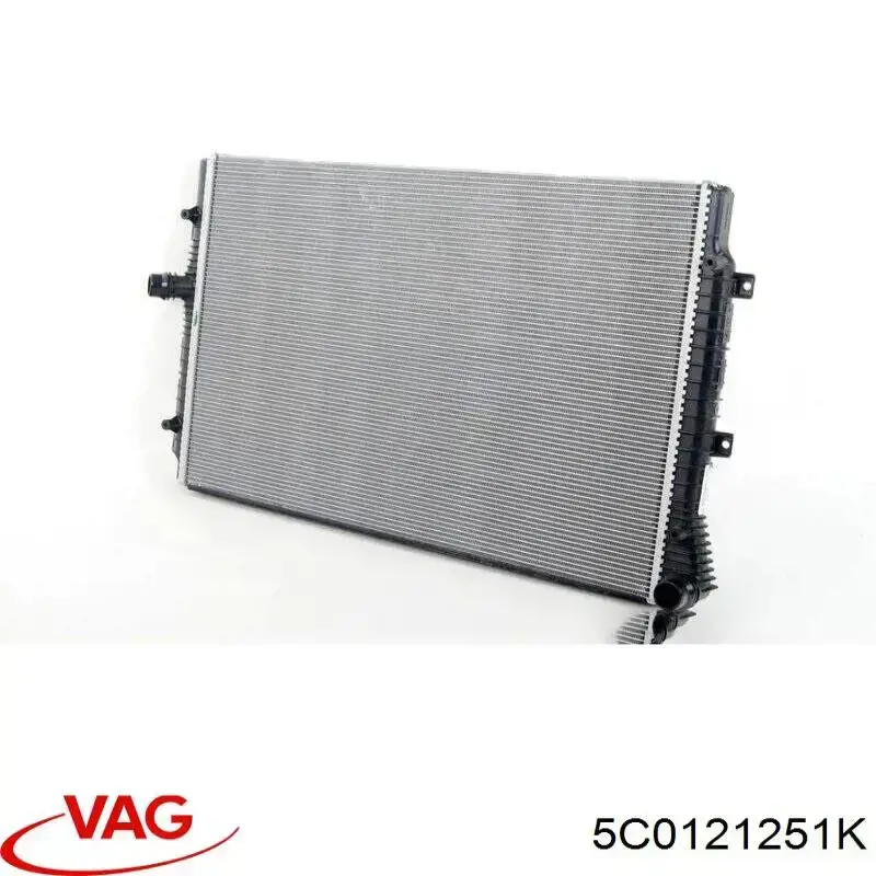 5C0121251H VAG Радіатор охолодження двигуна