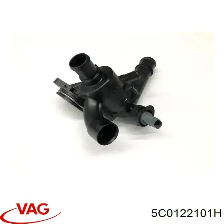 Шланг/патрубок радіатора охолодження, нижній VAG 5C0122101H ціна, від 22.31 USD