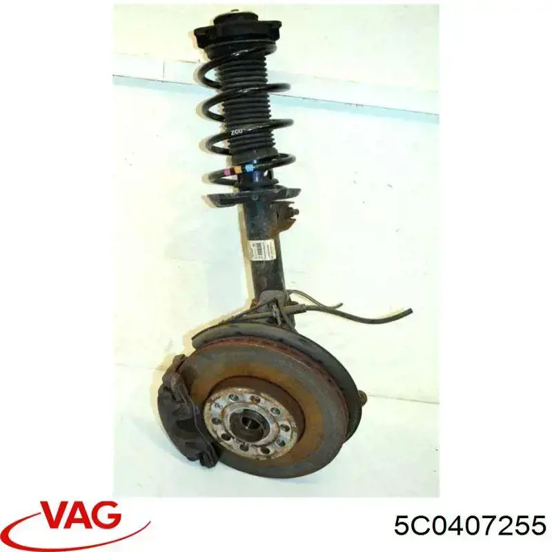 Купити 5C0407255 VAG Цапфа поворотна ліва