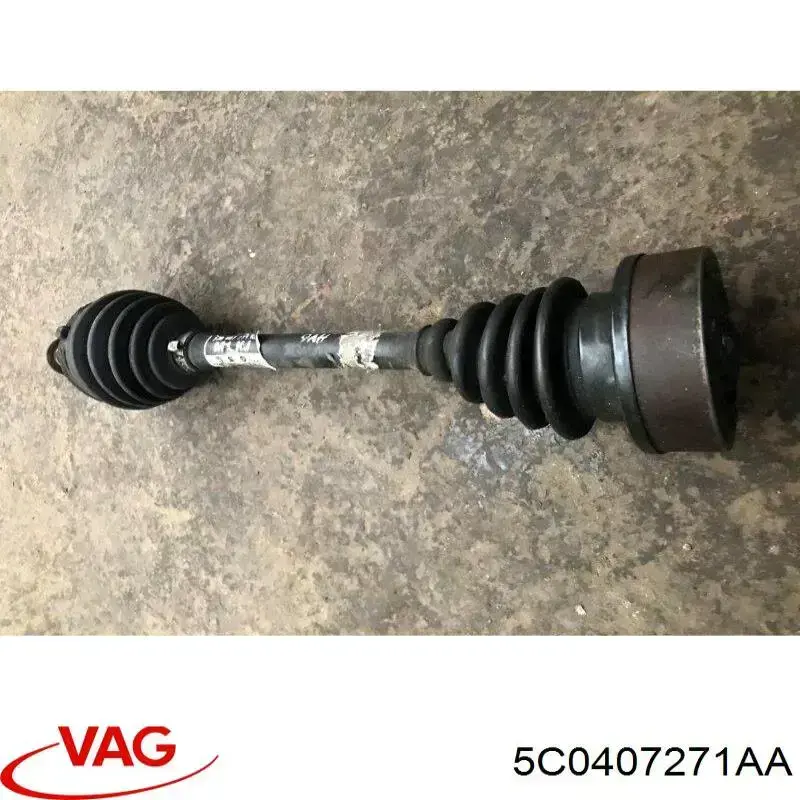 Купити 5C0407271AA VAG Ліва піввісь