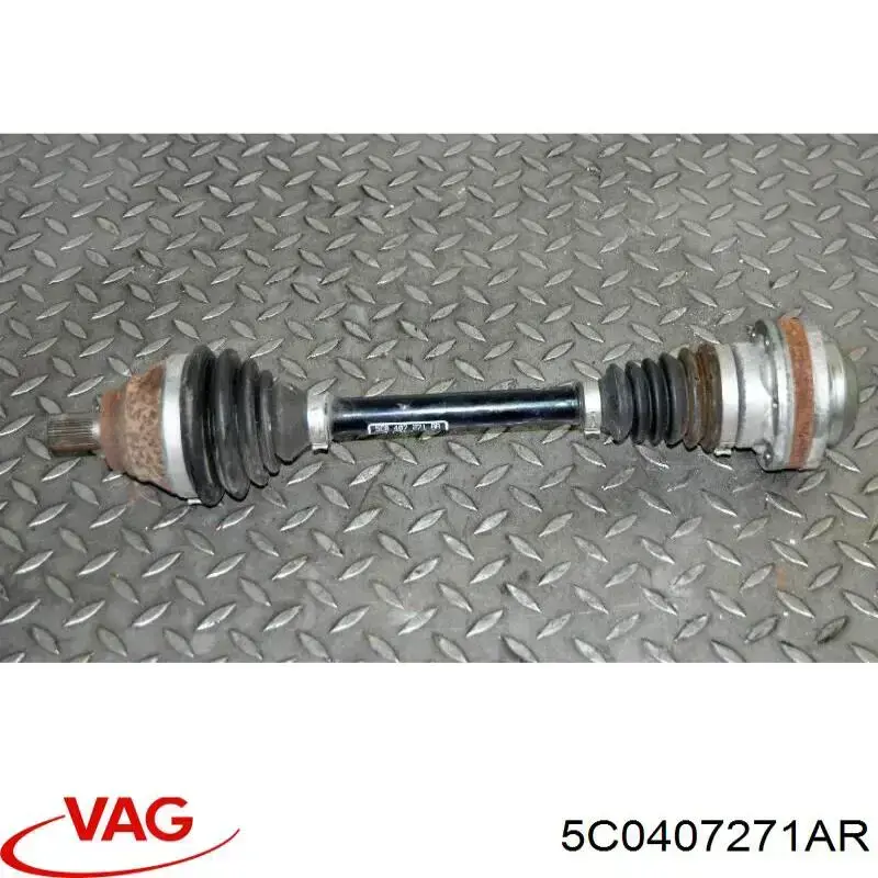 Привід передній лівий VAG 5C0407271AR ціна, від 160.84 USD