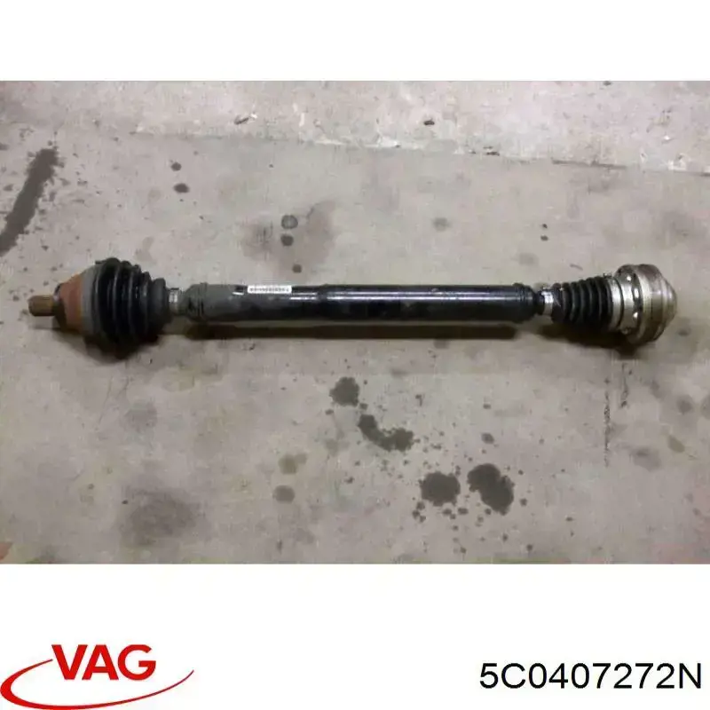 5C0407272N VAG Привід передній правий