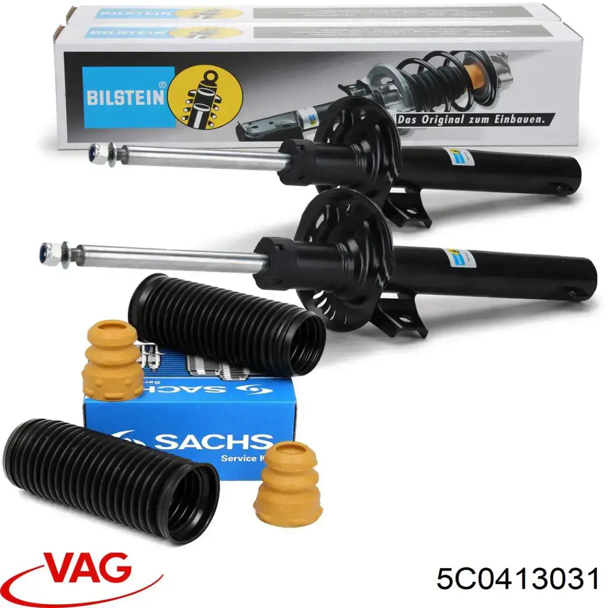 Амортизатори передні VAG 5C0413031
