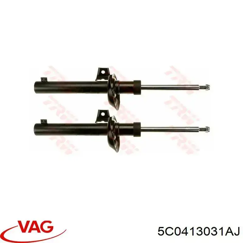 Купити 5C0413031AJ VAG Амортизатор передньої підвіски
