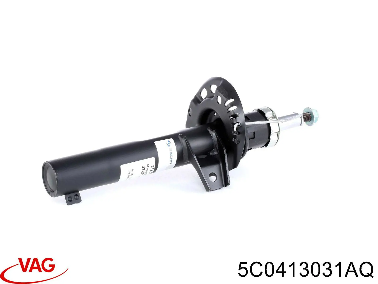 Стойка амортизатора передняя VAG 5C0413031AQ ціна, від 38.01 USD