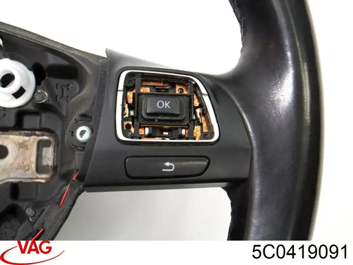 Рульове колесо VAG 5C0419091 ціна, від 30.56 USD