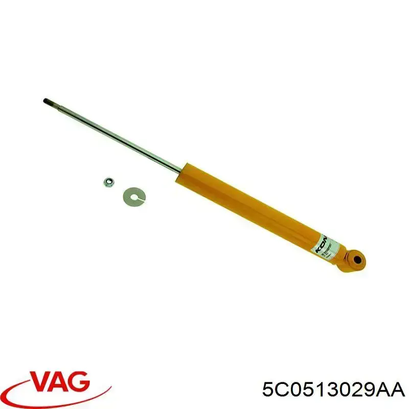 Амортизатор задній 563401 Daco