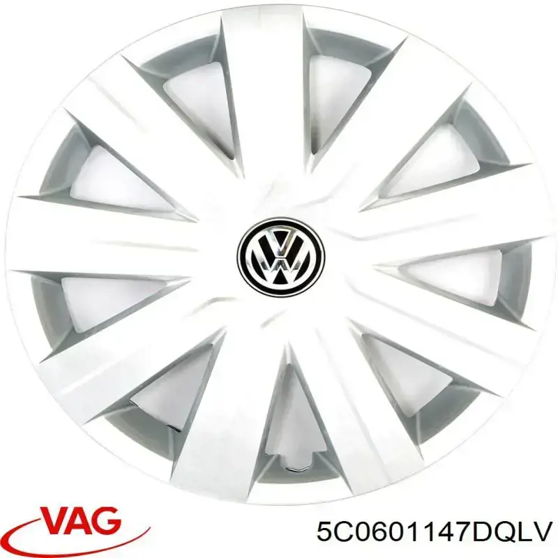 Ковпаки на диски VAG 5C0601147DQLV ціна, від 22.22 USD