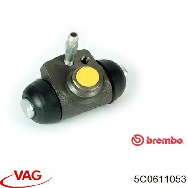 Циліндр гальмівний колісний/робочий, задній VAG 5C0611053 ціна, від 10.87 USD
