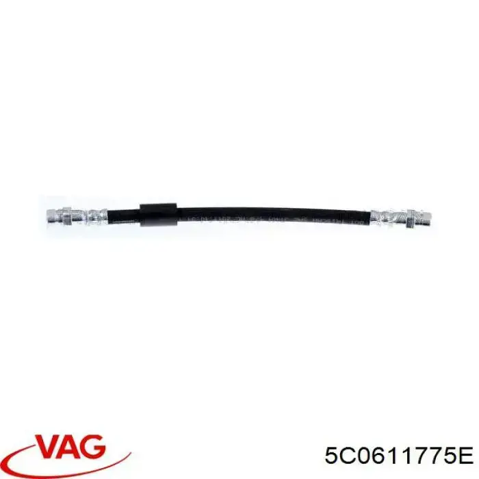 5C0611775D VAG Шланг гальмівний задній