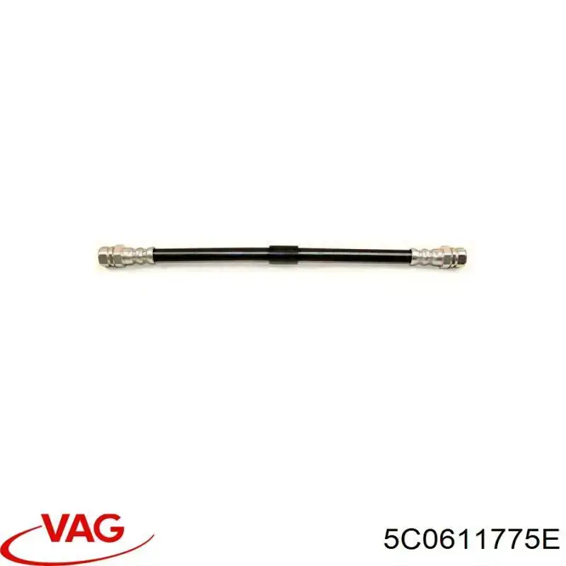 Шланг гальмівний задній VAG 5C0611775D ціна, від 5.73 USD