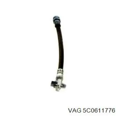 Шланг гальмівний задній, правий VAG 5C0611776 ціна, від 10.16 USD