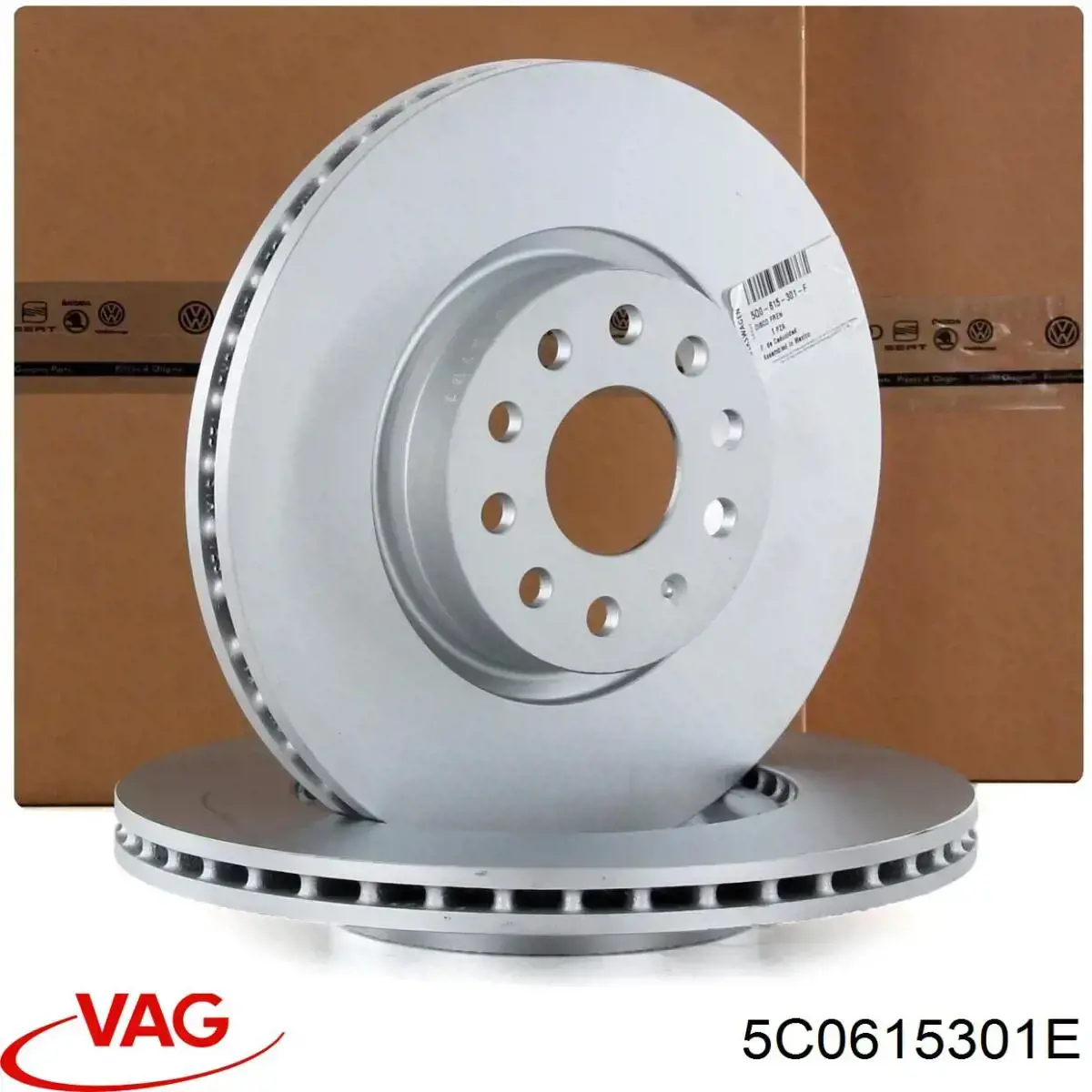 5C0615301E VAG Гальмо дискове переднє