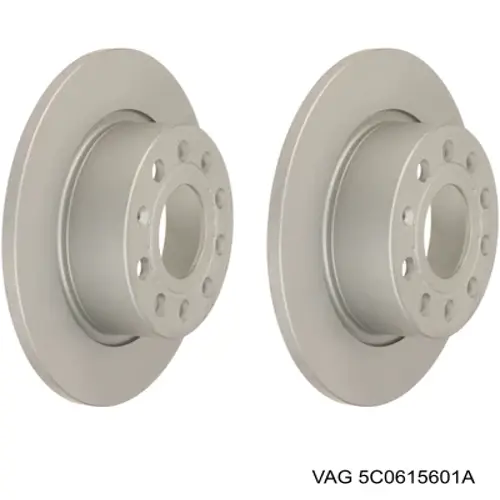 5C0615601A VAG диск гальмівний задній