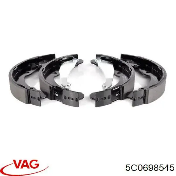 Купити 5C0698545 VAG Колодки гальмові задні, барабанні