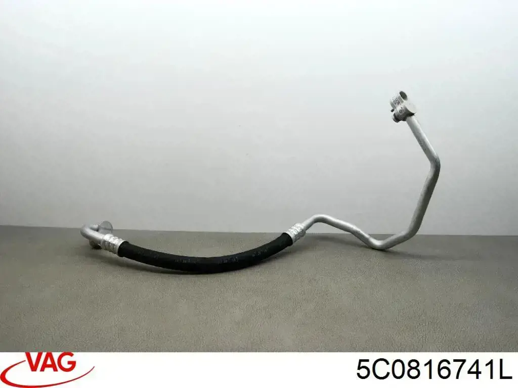 5C0816741L VAG Шланг кондиціонера, від радіатора до випарника