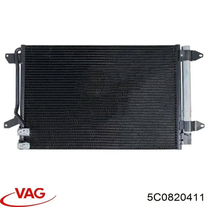 Конденсатор кондиціонера VAG 5C0820411 ціна, від 71.85 USD