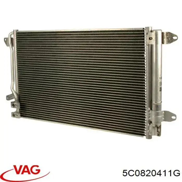 Конденсатор кондиціонера VAG 5C0820411G ціна, від 71.85 USD