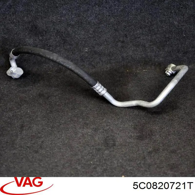 5C0820721T VAG Шланг кондиціонера, від компресора до радіатора