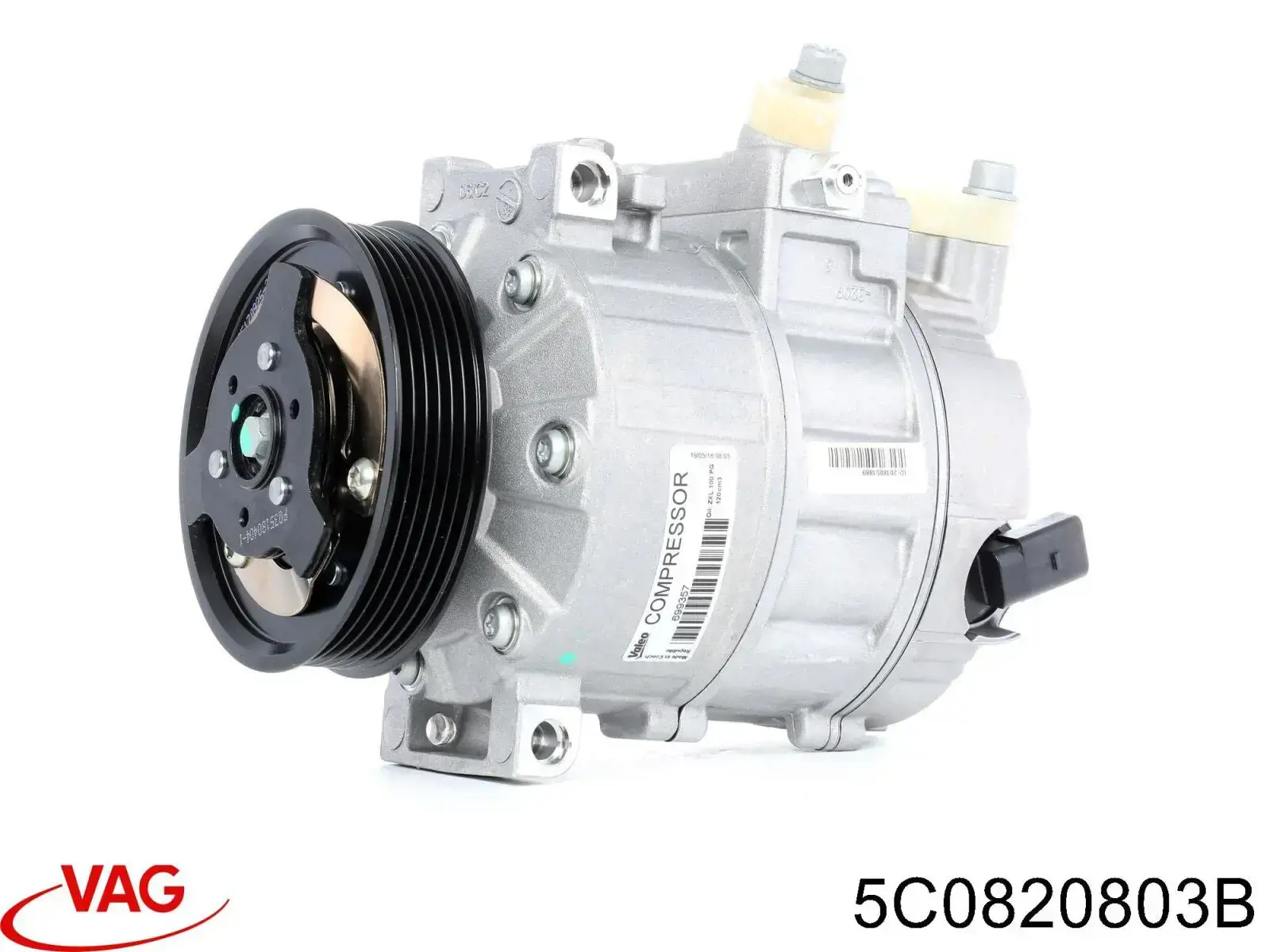 Компресор системи кондиціювання VAG 5C0820803B ціна, від 122.29 USD