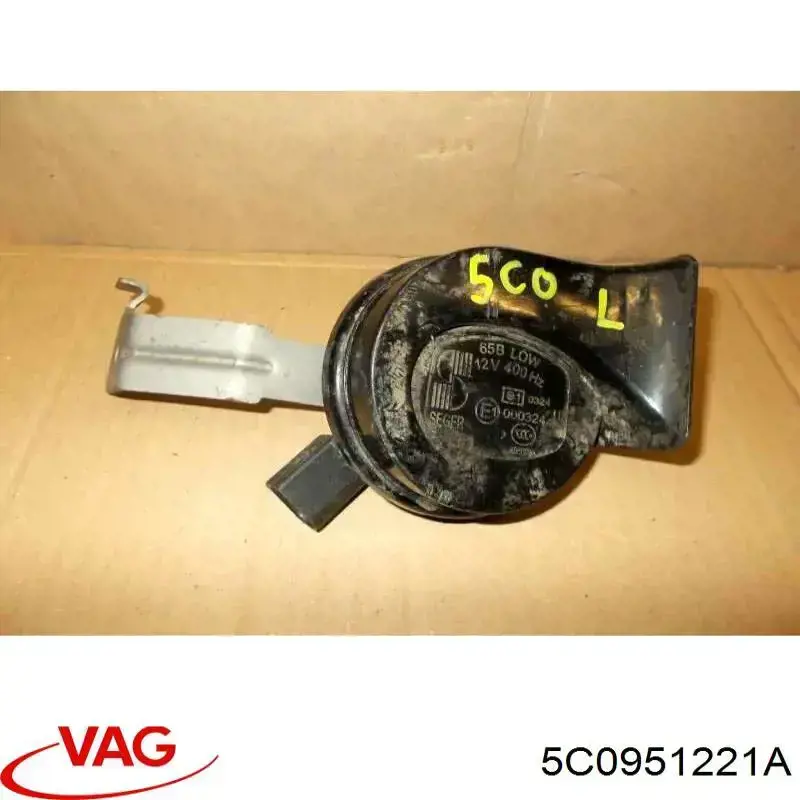 Сигнали звукові VAG 5C0951221A ціна, від 54.38 USD