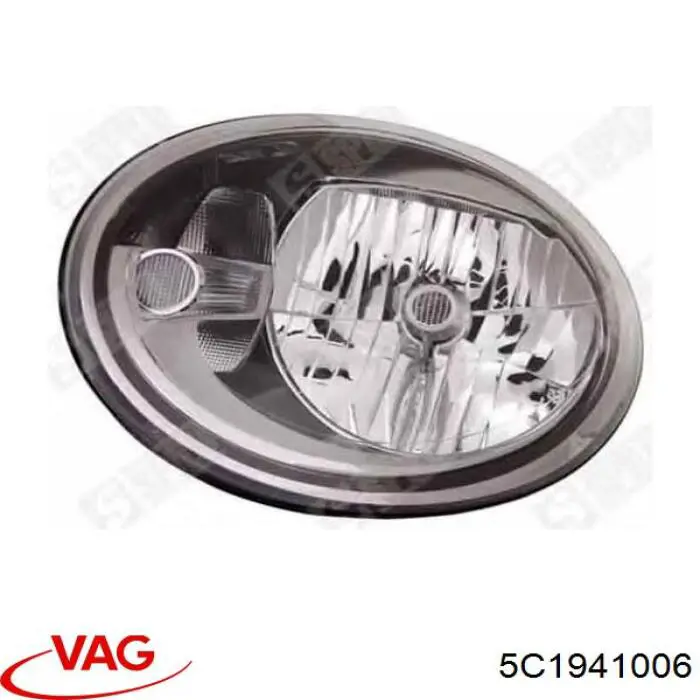 Купити 5C1941006 VAG Права блок фара