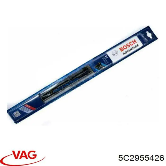 Щітка двірника ліва VAG 5C2955426 ціна, від 32.86 USD