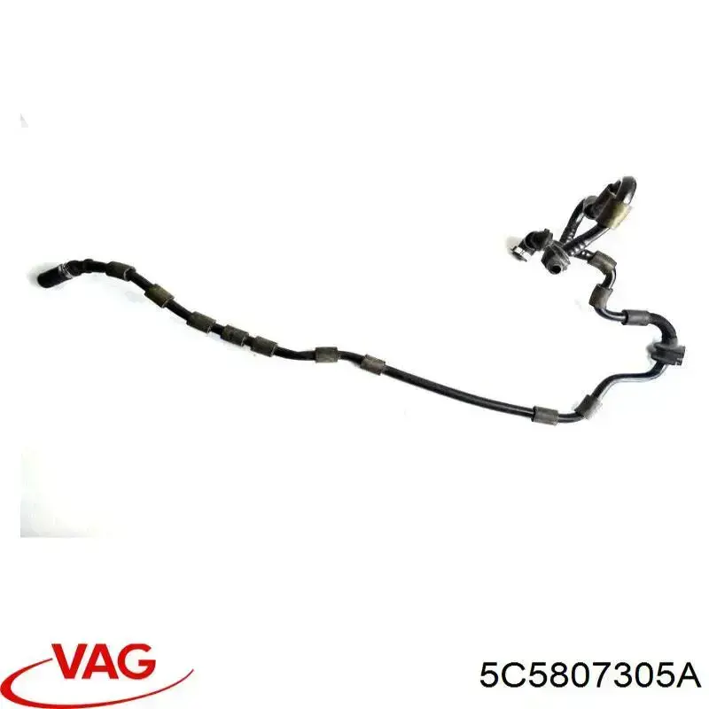 5C5807305A VAG Шина бампера заднього