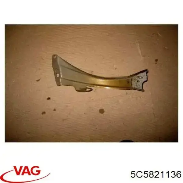 Купити 5C5821136 VAG Кронштейн кріплення крила переднього правого, передній