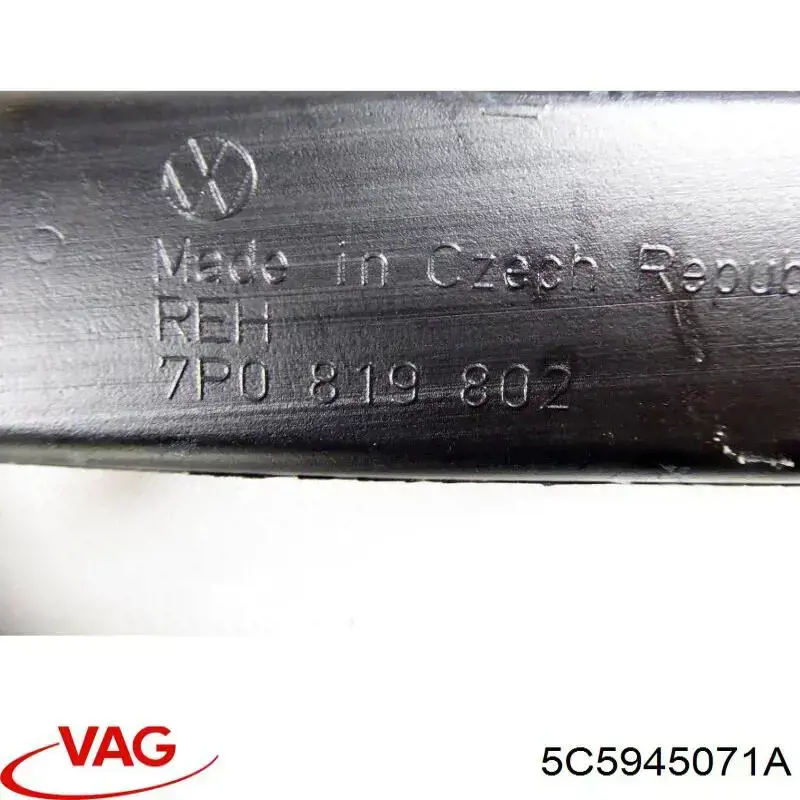 5C5945071A VAG Катафот (відбивач) переднього бампера, лівий