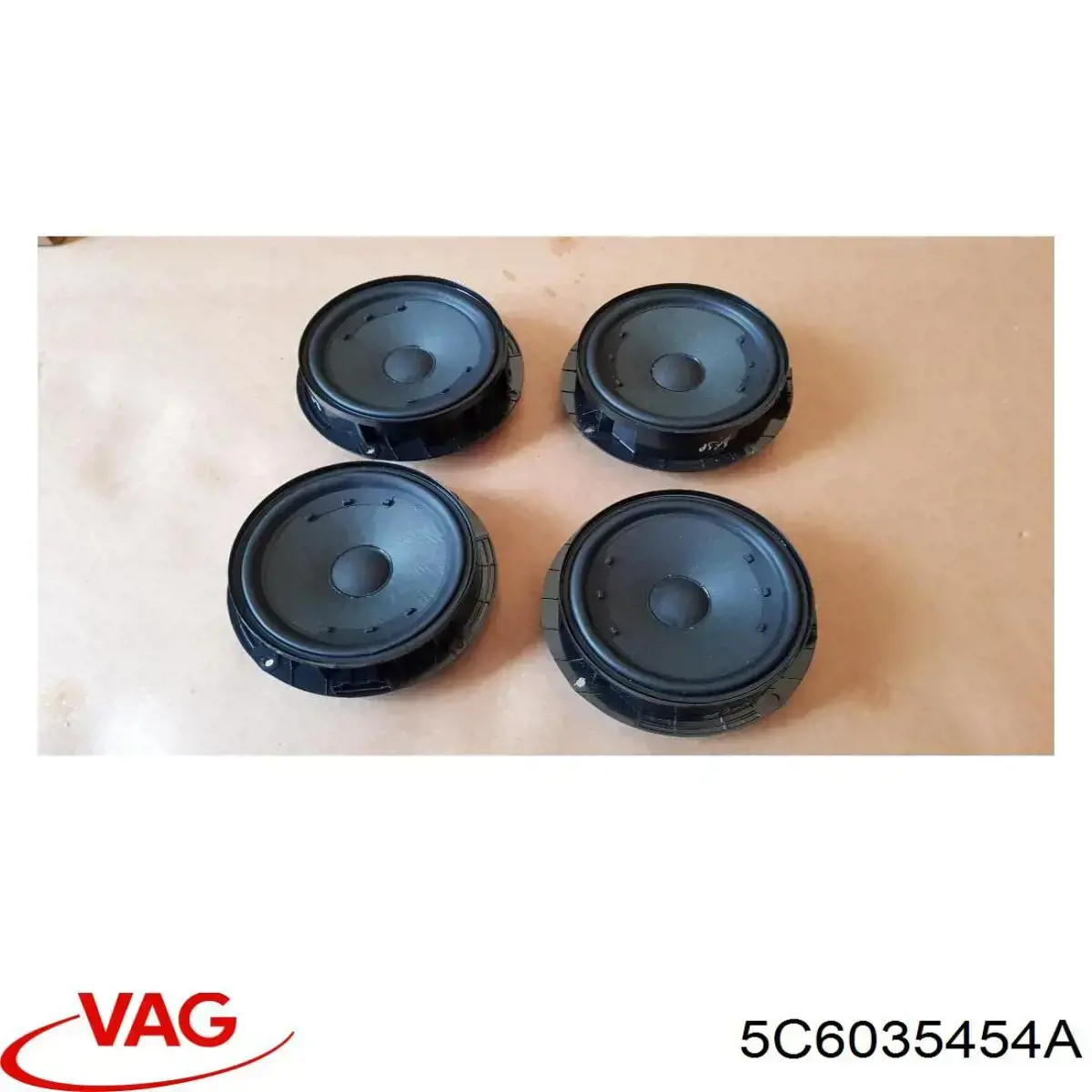 Динамік передньої двері 5C6035454B VAG
