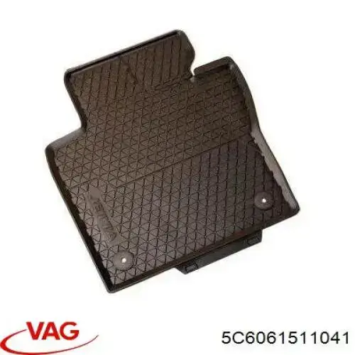 Килимок задній, комплект 2 шт. VAG 5C606151282V ціна, від 23.20 USD