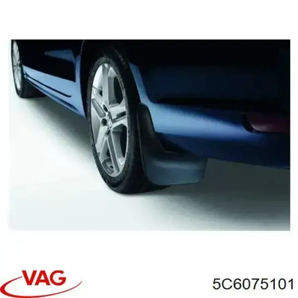 Купити 5C6075101 VAG Бризковики задніх арок