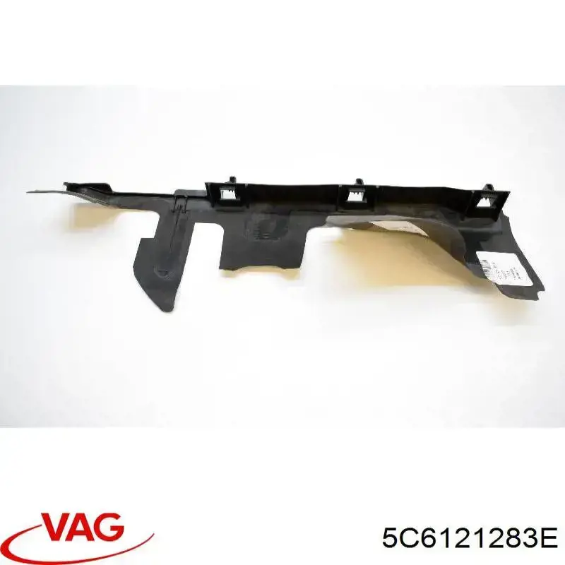 5C6121283E VAG Повітропровід (дефлектор) радіатора, лівий