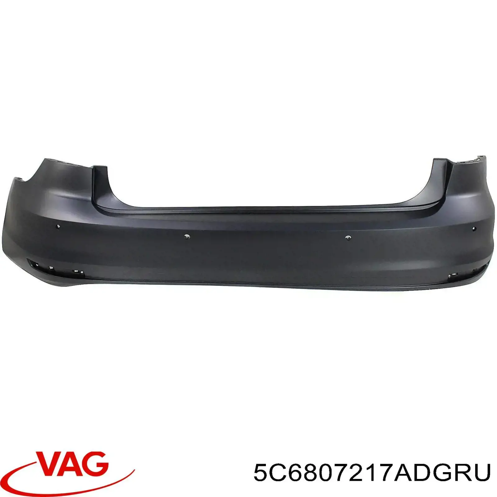 Купити 5C6807217ADGRU VAG Буфер (бампер) передній