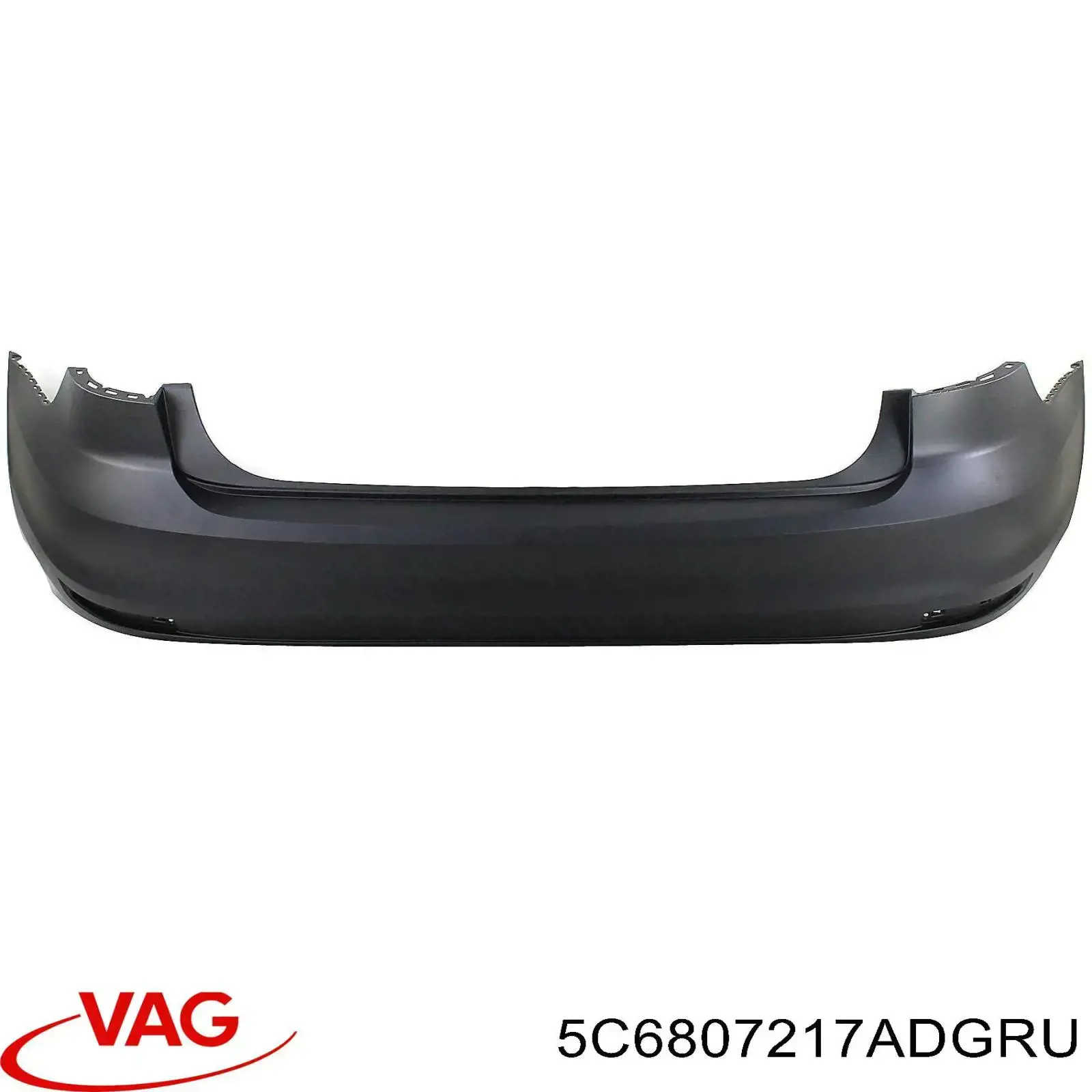 Бампер на авто VAG 5C6807217ADGRU ціна, від 71.82 USD