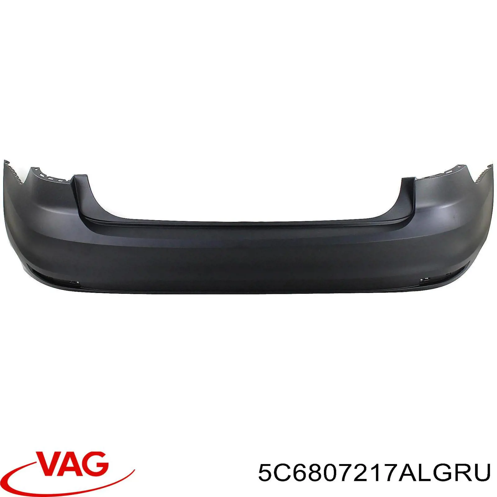 Бампер на авто VAG 5C6807217ALGRU ціна, від 857.46 USD