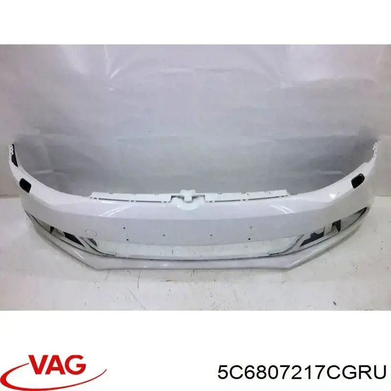5C6807217CGRU VAG Бампер передній в зборі