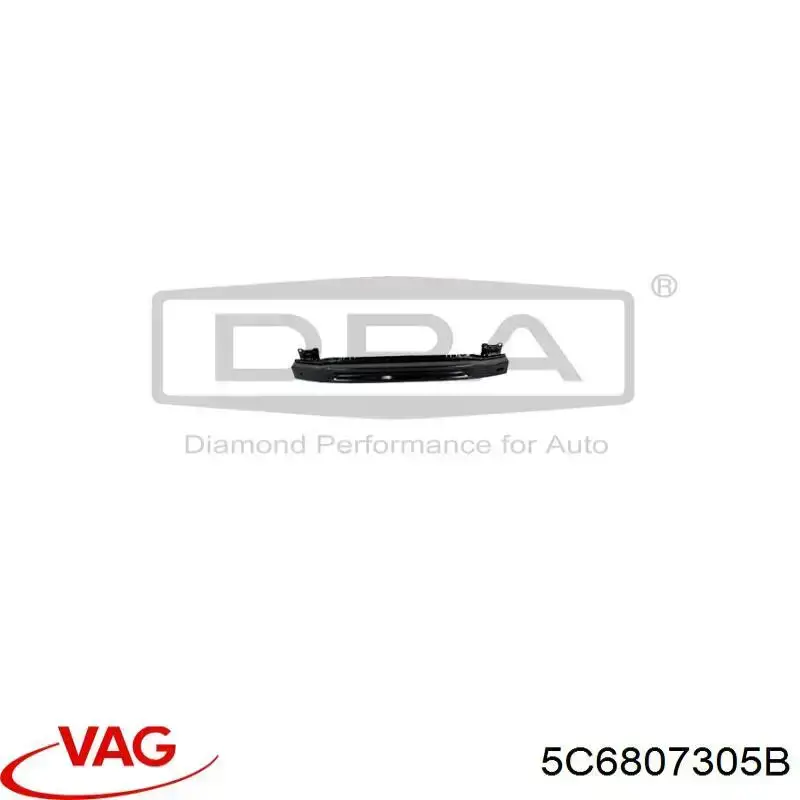 Балка бампера заднього VAG 5C6807305B ціна, від 25.96 USD