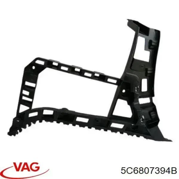 Купити 5C6807394B VAG Кронштейн бампера заднього, правий