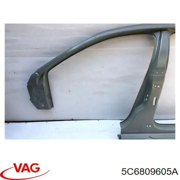 Ремчастина кузова ліва VAG 5C6809605 ціна, від 47.97 USD