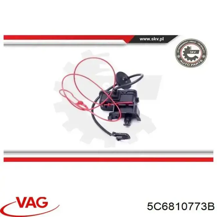Купити 5C6810773B VAG Замок відкривання лючка бензобаку